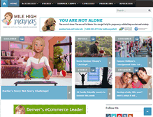 Tablet Screenshot of milehighmamas.com